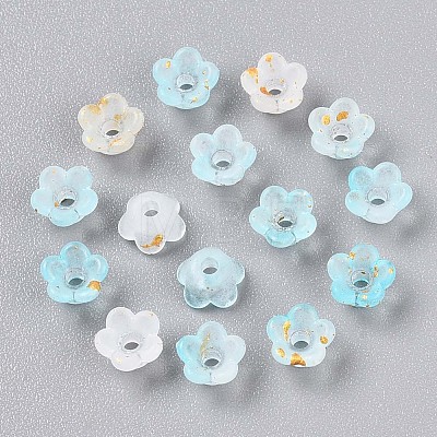 Frosted Transparent Acrylic Beads LS-X-OACR-N137-72I-1