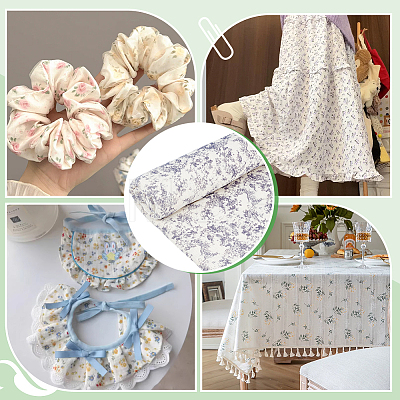 Cotton Fabric DIY-WH0504-985D-1