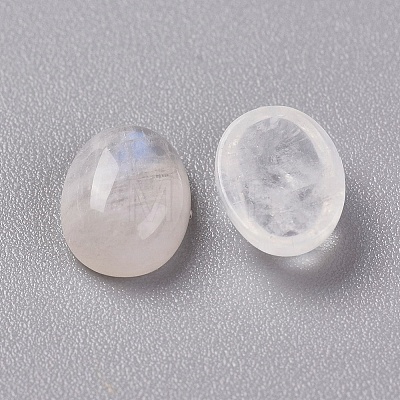 Natural Rainbow Moonstone Cabochons G-L540-B-01-1