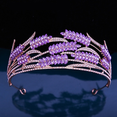 Alloy Rhinestone Hair Bands PW-WG96D75-04-1