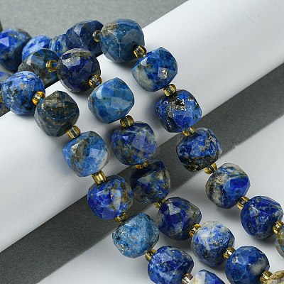 Natural Lapis Lazuli Beads Strands G-Q010-A03-01-1