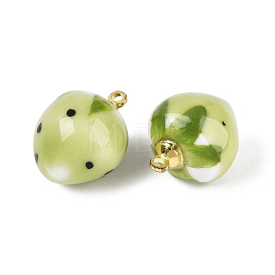 Handmade Porcelain Pendants PORC-N013-13B-03-1