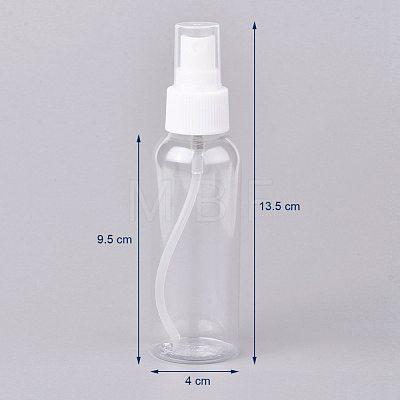 100ml Plastic Spray Bottles AJEW-G022-01-1