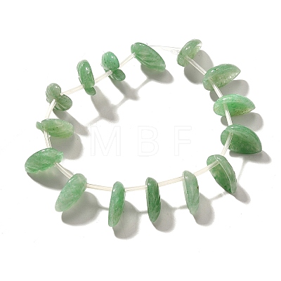 Natural Green Aventurine Beads Strands G-P561-A06-01-1