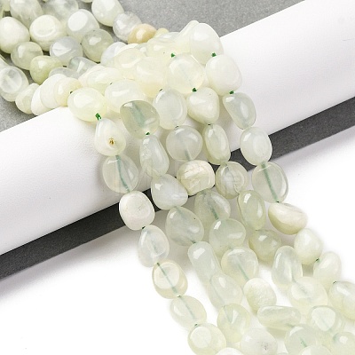 Natural New Jade Beads Strands X-G-G146-A27-01-1
