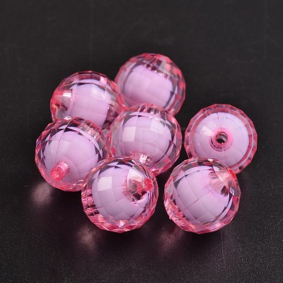 Transparent Acrylic Beads TACR-S086-20mm-02-1