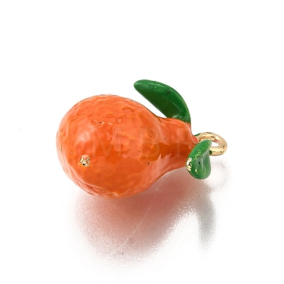 Alloy Enamel Pendants ENAM-D303-03G-01-1