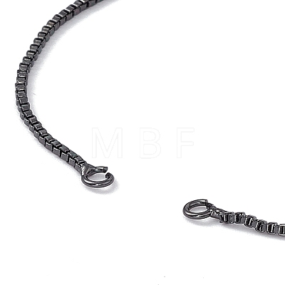 Brass Box Chains Slider Bracelet Makings KK-E068-VD013-4-1