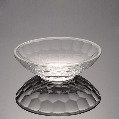 Faceted Bowl Glass Jewelry Displays ODIS-O001-B01-1