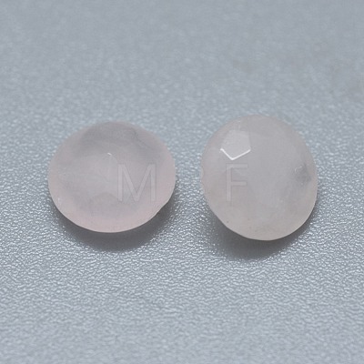 Natural Rose Quartz Cabochons G-F656-19A-1