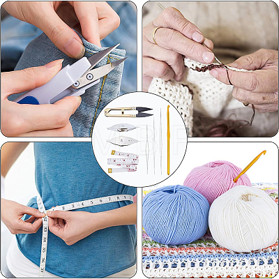 DIY Knitting Crochet Tools Kit DIY-BC0005-54-1