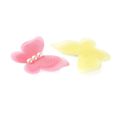 Butterfly Organza Ornaments AJEW-WH0079-F-M-1