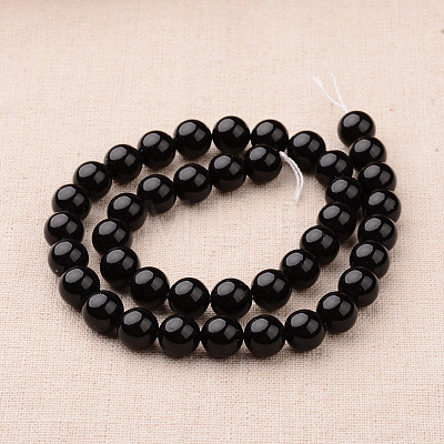 Polished Round Grade A Shell Pearl Bead Strands BSHE-M027-10mm-08-1