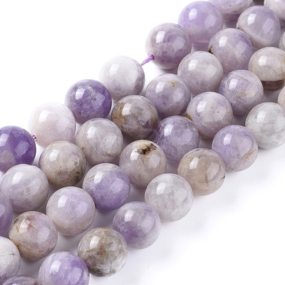 Natural Amethyst Beads Strands G-L555-01-6mm-1