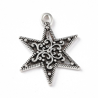 Tibetan Style Alloy Pendants PALLOY-B014-08-1