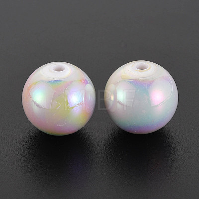 Opaque Acrylic Beads X-MACR-S370-D20mm-01-1