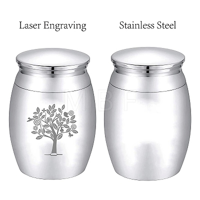 Alloy Cremation Urn Kit AJEW-CN0001-10M-1