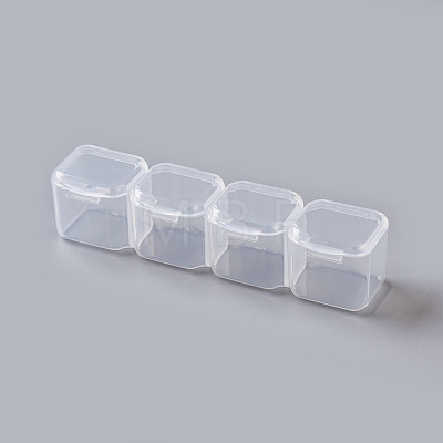 Plastic Bead Containers X-CON-F005-10-1