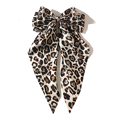 Leopard Print Bowknot Hair Barrettes PW-WGE0377-02-1