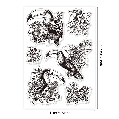 Custom PVC Plastic Clear Stamps DIY-WH0448-0657-1