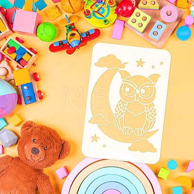 Large Plastic Reusable Drawing Painting Stencils Templates DIY-WH0202-406-1