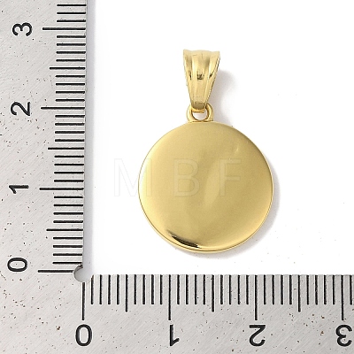 Ion Plating(IP) 304 Stainless Steel Pendants STAS-Z075-08G-1