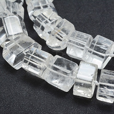 Natural Quartz Crystal Beads Strands G-F532-06-1