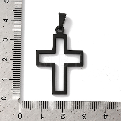 304 Stainless Steel Pendants STAS-Z075-04EB-1