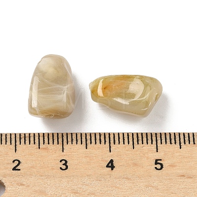 Acrylic Imitation Gemstone Beads MACR-K359-71-1