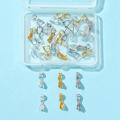30Pcs 3 Colors Iron Ice Pick Pinch Bails IFIN-FS0001-14-1