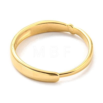 304 Stainless Steel Knot Adjustable Ring for Women RJEW-C016-11G-1