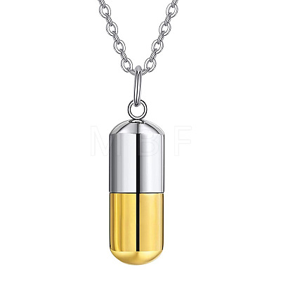 Stainless Steel Pendant Necklaces PW-WG8C0ED-02-1