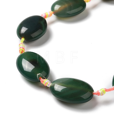 Natural Agate Beads Strands G-K334-02C-1