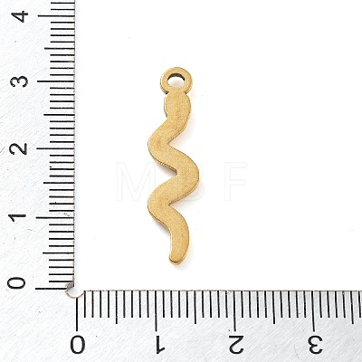 304 Stainless Steel Pendants STAS-I327-03G-02-1