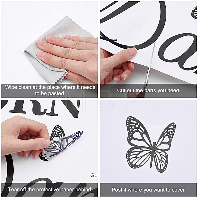 PVC Wall Stickers DIY-WH0228-352-1