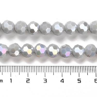Opaque Glass Beads Stands LS-EGLA-A035-P8mm-B22-1