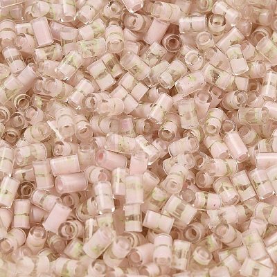 Two Tone Inside Colours Transparent Glass Seed Beads SEED-C004-05A-1