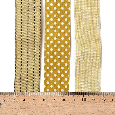 9 Yards 3 Styles Polyester Ribbon SRIB-A014-H05-1