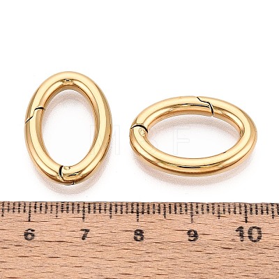 304 Stainless Steel Spring Gate Rings STAS-N115-72B-G-1