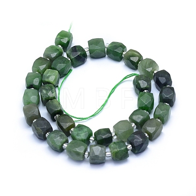 Natural Canadian Jade Beads Strands G-L552D-17-1