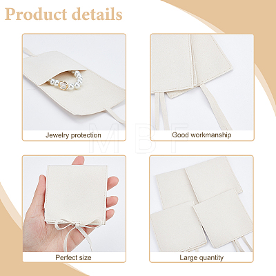 Custom Fiber Velvet Jewelry Bags TP-WH0018-01C-1