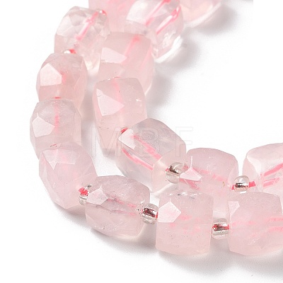 Natural Rose Quartz Beads Strands G-B065-A01-1