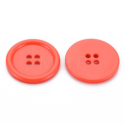 4-Hole Resin Buttons BUTT-N018-018-1