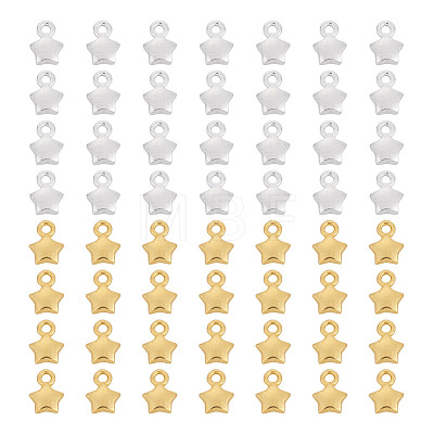 140Pcs 2 Colors Alloy Pendants FIND-TA0011-09-1