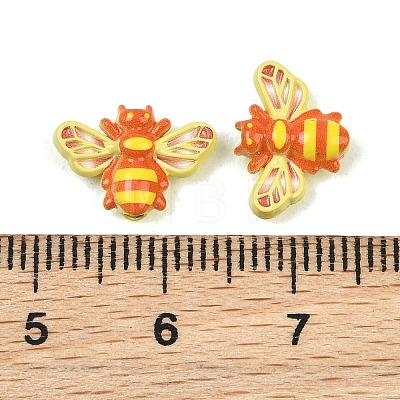 Baking Paint Alloy Beads AL-CBAABB5-03-1