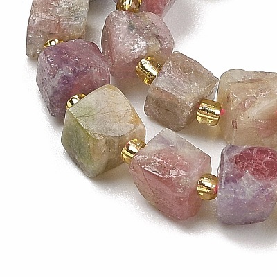 Natural Tourmaline Beads Strands G-G053-B17-03-1