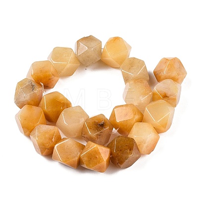 Natural Topaz Jade Beads Strands G-T138-33-1