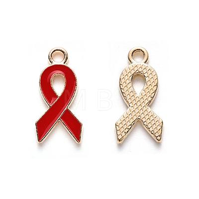 Alloy Enamel Pendants ENAM-S123-001B-1