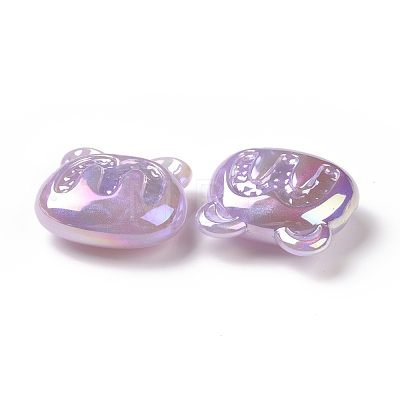 Opaque Acrylic Beads OACR-A010-07A-1