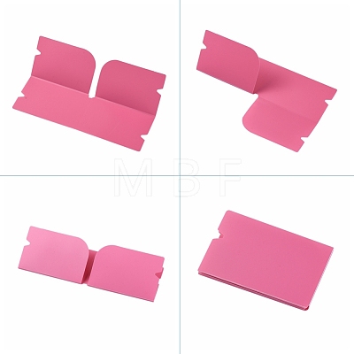 Portable Foldable Plastic Mouth Cover Storage Clip Organizer AJEW-E034-71C-1